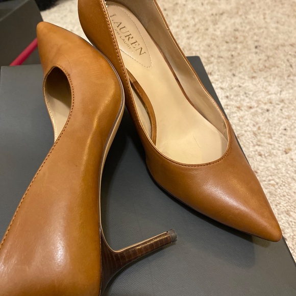 Ralph Lauren pumps/camel - Picture 2 of 4